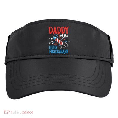 Daddy Of The Little Firecracker Pregnancy Announcement Adult Drive Performance Visor