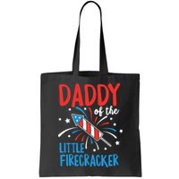 Daddy Of The Little Firecracker Pregnancy Announcement Bag