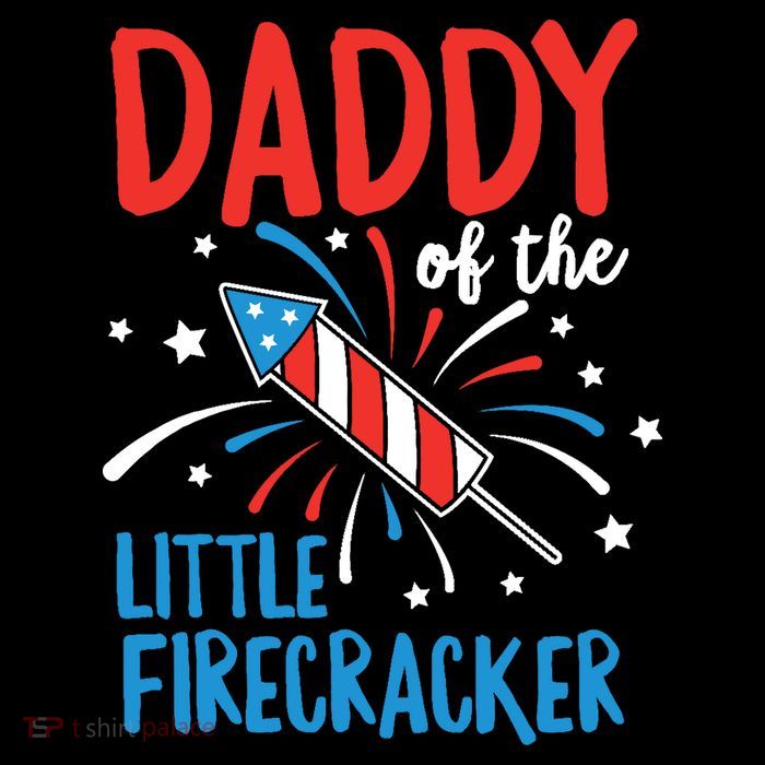 Daddy Of The Little Firecracker Pregnancy Announcement Poster
