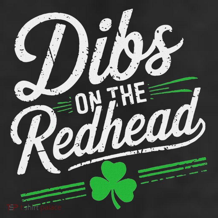Dibs On The Redhead Shamrock Cool Comfort Performance Bucket Hat