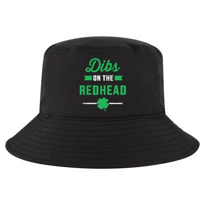 Dibs On The Redhead For St Patricks Day Party Cool Comfort Performance Bucket Hat