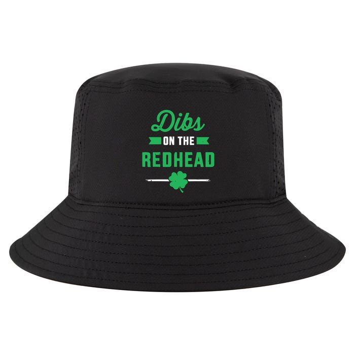Dibs On The Redhead For St Patricks Day Party Cool Comfort Performance Bucket Hat