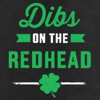Dibs On The Redhead For St Patricks Day Party Cool Comfort Performance Bucket Hat