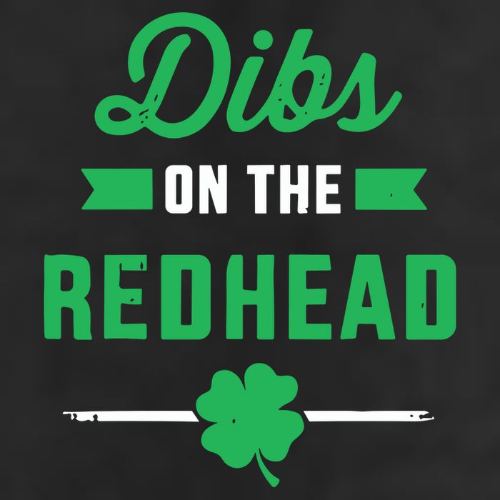 Dibs On The Redhead For St Patricks Day Party Cool Comfort Performance Bucket Hat