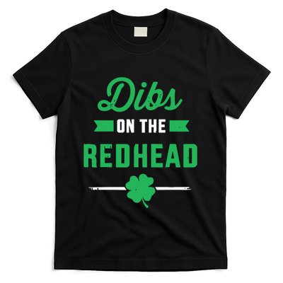 Dibs On The Redhead For St Patricks Day Party T-Shirt