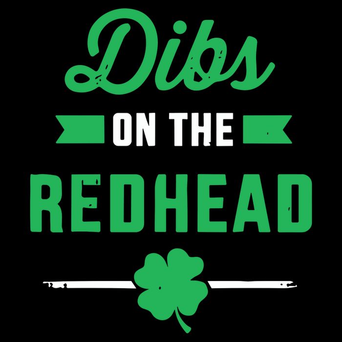 Dibs On The Redhead For St Patricks Day Party 16 in Basic Backpack