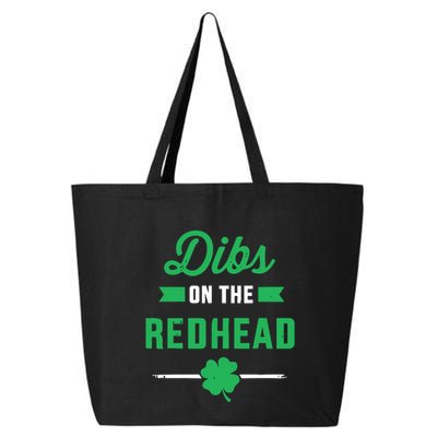 Dibs On The Redhead For St Patricks Day Party 25L Jumbo Tote