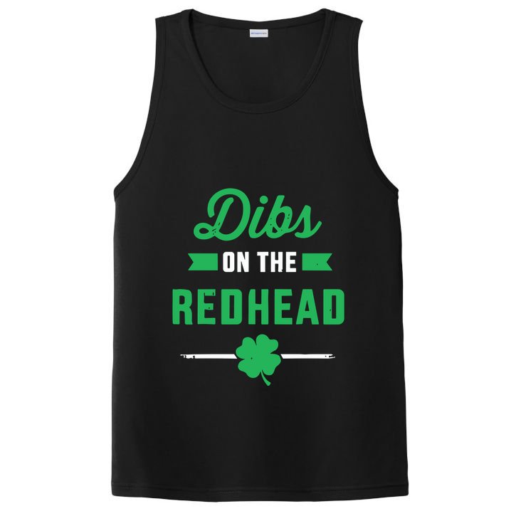 Dibs On The Redhead For St Patricks Day Party PosiCharge Competitor Tank