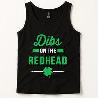 Dibs On The Redhead For St Patricks Day Party Tank Top