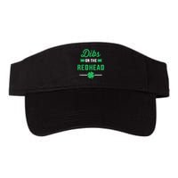 Dibs On The Redhead For St Patricks Day Party Valucap Bio-Washed Visor