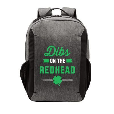 Dibs On The Redhead For St Patricks Day Party Vector Backpack
