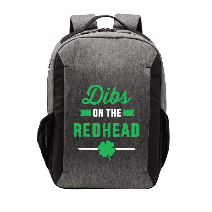 Dibs On The Redhead For St Patricks Day Party Vector Backpack