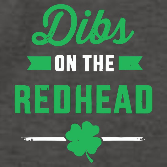 Dibs On The Redhead For St Patricks Day Party Vector Backpack