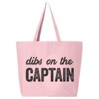 Dibs On The Captain Funny Captain Wife 25L Jumbo Tote