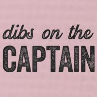 Dibs On The Captain Funny Captain Wife 25L Jumbo Tote