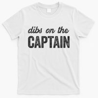 Dibs On The Captain Funny Captain Wife T-Shirt
