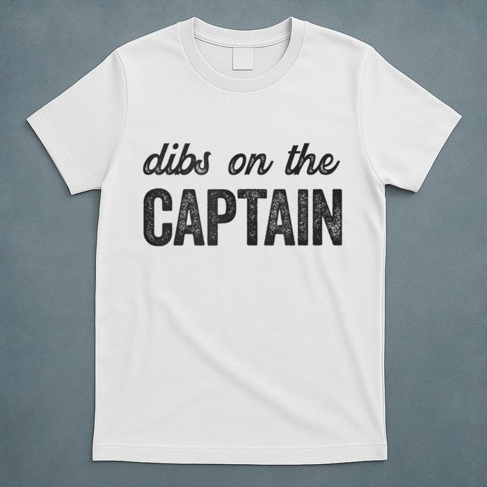 Dibs On The Captain Funny Captain Wife T-Shirt