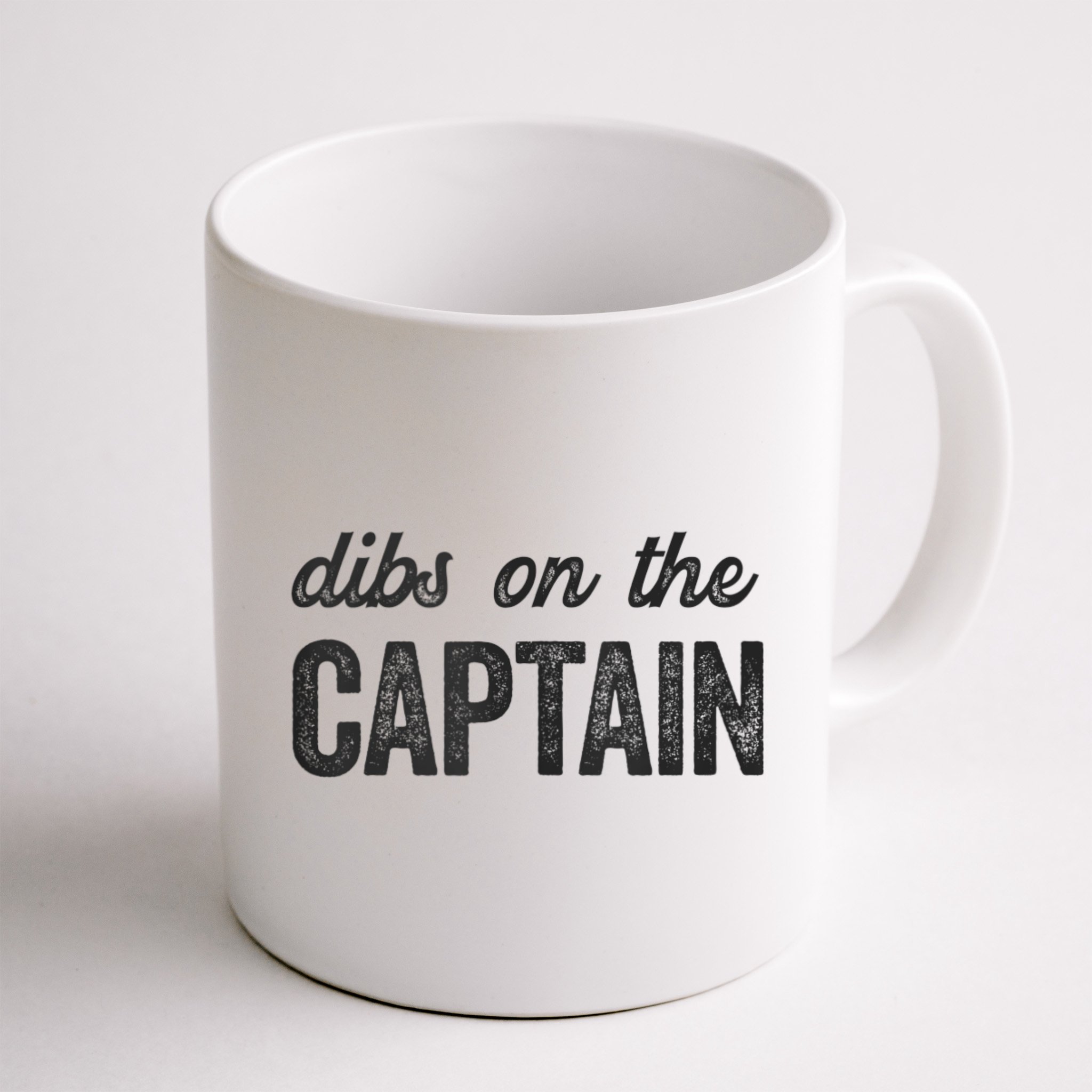 Dibs On The Captain Funny Captain Wife Mug