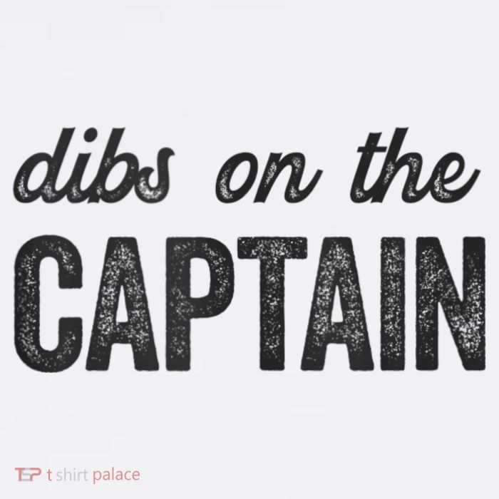 Dibs On The Captain Funny Captain Wife Poster