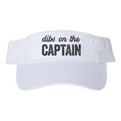 Dibs On The Captain Funny Captain Wife Visor