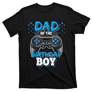 Dad Of The Birthday Boy Matching Video Gamer Birthday Party T-Shirt