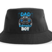 Dad Of The Birthday Boy Matching Video Gamer Birthday Party Sustainable Bucket Hat