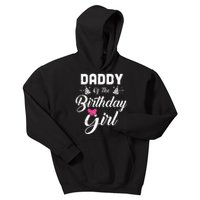 Daddy Of The Birthday Girl Daughter Matching Family For Dad Kids Hoodie