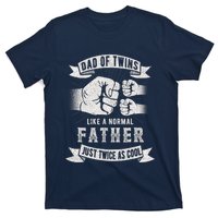 Dad Of Twins Dad Father's Day New Dad To Be Expecting T-Shirt