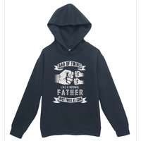 Dad Of Twins Dad Father's Day New Dad To Be Expecting Urban Pullover Hoodie