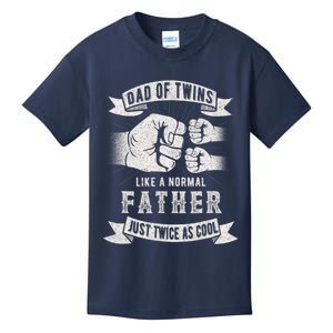 Dad Of Twins Dad Father's Day New Dad To Be Expecting Kids T-Shirt