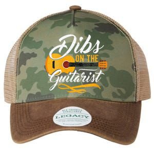 Dibs On The Guitarist Guitar Player Wife Girlfriend Legacy Tie Dye Trucker Hat