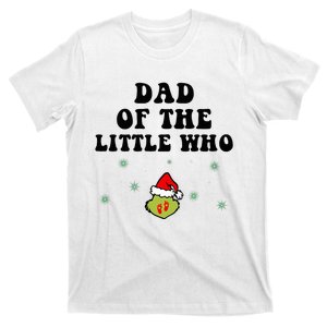 Dad Of The Little Who Christmas Pregnancy Matching Couples T-Shirt