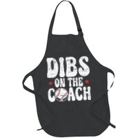 Dibs On The Coach Design For Baseball Coach Girlfriend Apron