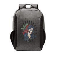 Day Of The Dead Girl With Flower Graphic Vector Backpack