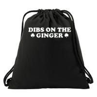 Dibs On The Ginger Baby  Drawstring Bag