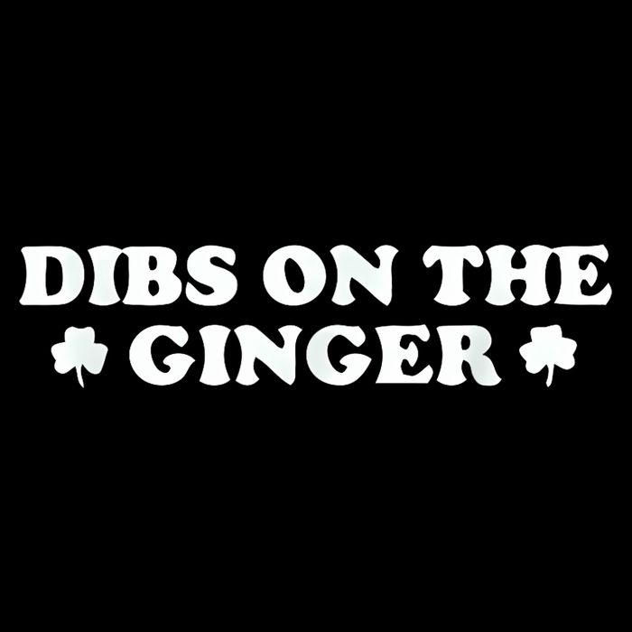 Dibs On The Ginger Baby  Drawstring Bag