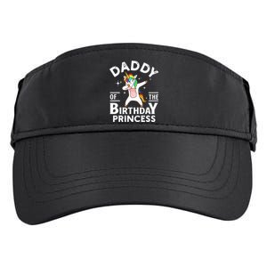 Daddy Of The Birthday Princess Unicorn Girl Adult Drive Performance Visor