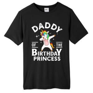 Daddy Of The Birthday Princess Unicorn Girl Tall Fusion ChromaSoft Performance T-Shirt