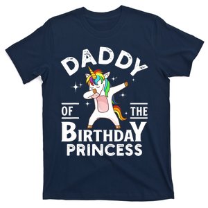 Daddy Of The Birthday Princess Unicorn Girl T-Shirt