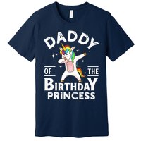 Daddy Of The Birthday Princess Unicorn Girl Premium T-Shirt