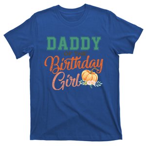 Daddy Of The Birthday Halloween Pumpkin Gift For Dad Gift T-Shirt