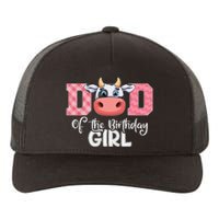 Dad of The Birthday Cow Family Cow Farm Matching Yupoong Adult 5-Panel Trucker Hat