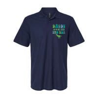 Daddy Of The Two Rex Birthday Boy Trex Dinosaur Dad Papa Softstyle Adult Sport Polo