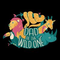 Dad Of The Wild One Birthday 16 in Basic Backpack