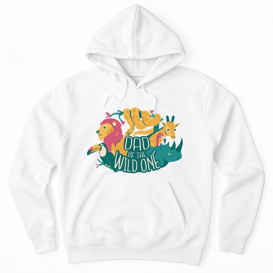 Dad Of The Wild One Birthday Hoodie
