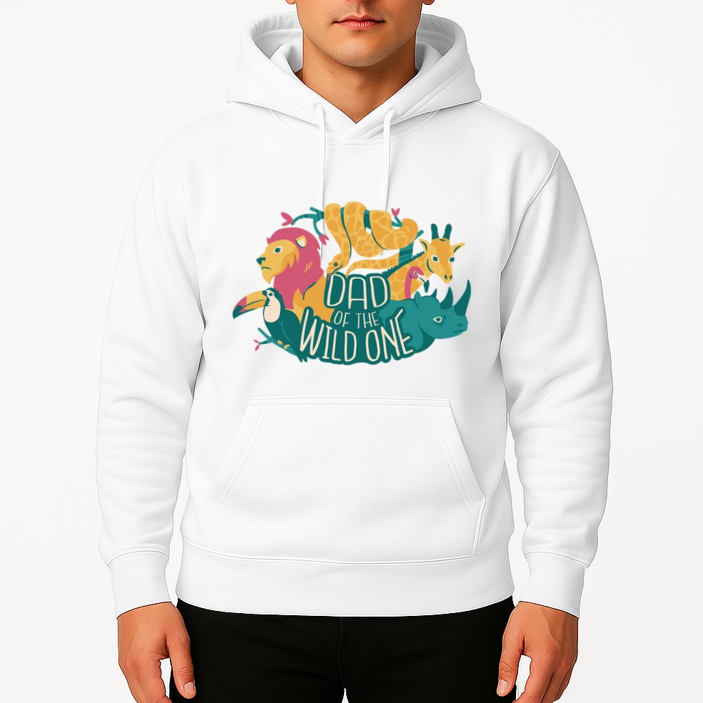 Dad Of The Wild One Birthday Hoodie