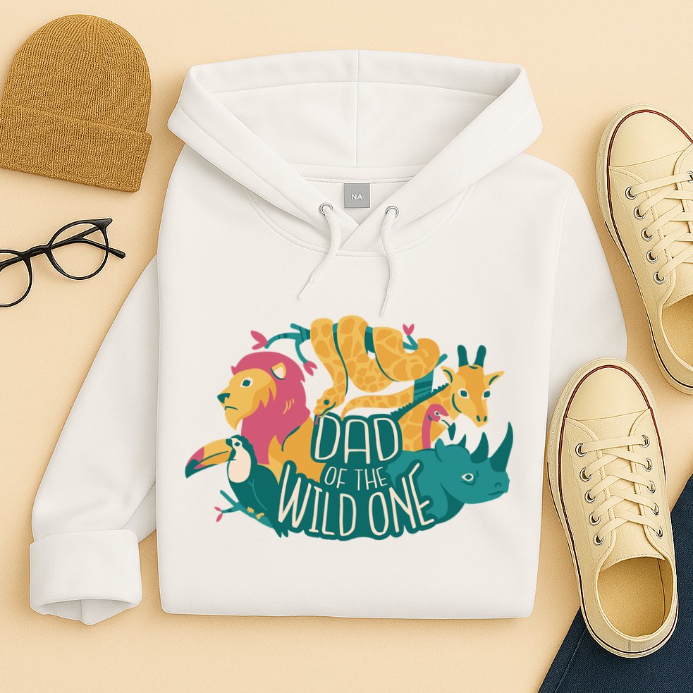Dad Of The Wild One Birthday Hoodie