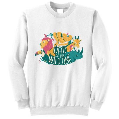 Dad Of The Wild One Birthday Sweatshirt
