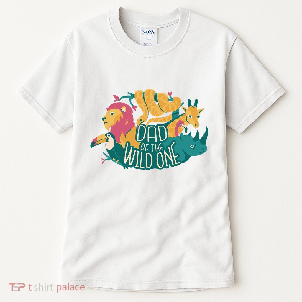 Dad Of The Wild One Birthday Tall T-Shirt