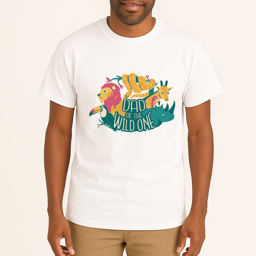 Dad Of The Wild One Birthday Tall T-Shirt